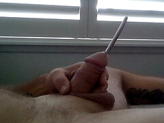 Sounding feels soo good home alone stroke