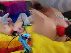 Trying my thickest Node yet with NICOS Rear end Fake penis~